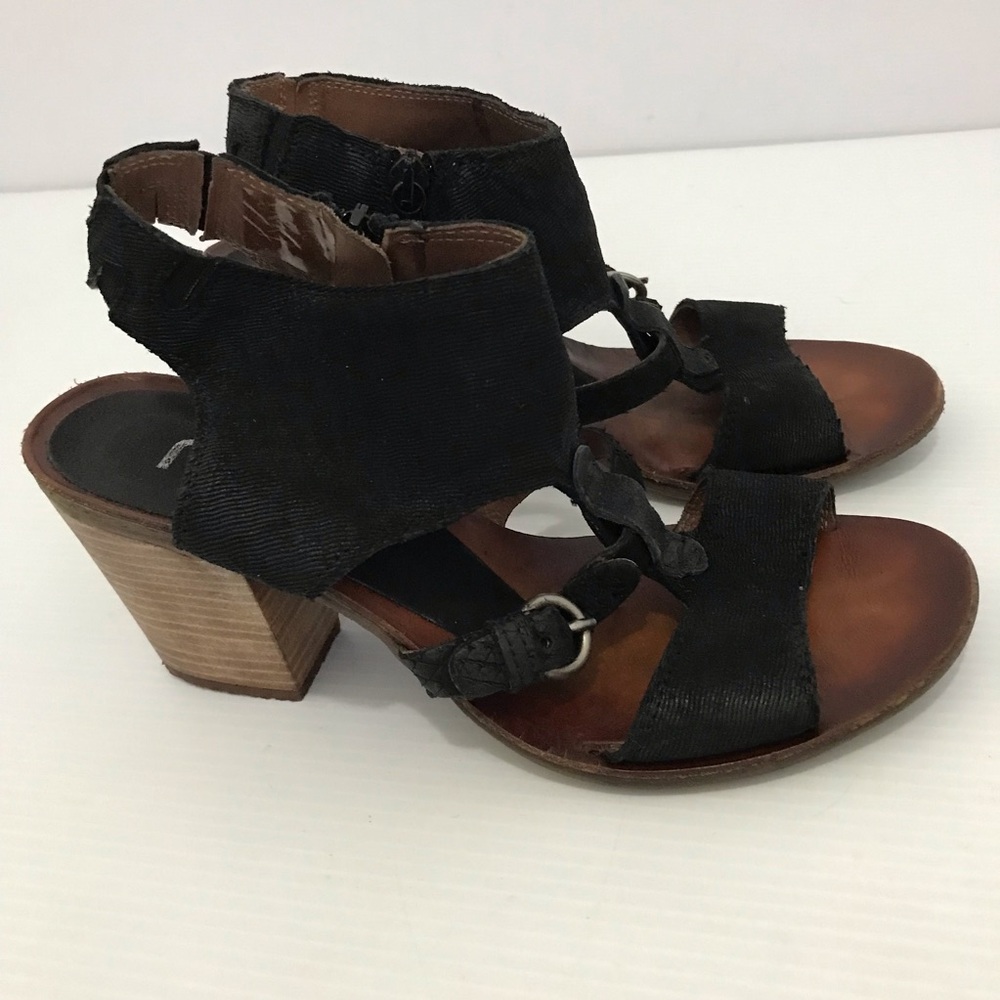 Mjus Women's Mel Dress Sandal, Black Size 39 EU